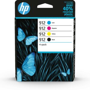 ORIGINALE HP Multipack nero / ciano / magenta / giallo 6ZC74AE 912