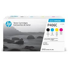 HP KIT TONER ORIGINALI CLT-P406C BK/C/M/Y SU375A