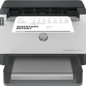 HP LaserJet Stampante Tank 1504w, Bianco e nero, Stampante per Aziendale, Stampa, dimensioni compatte, risparmio energetico, Wi-Fi dual band