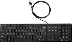 HP TASTIERA USB BLACK L96909-061