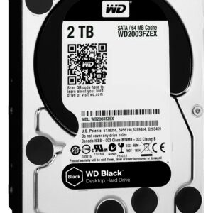 Hd 3,5 2Tb 7200Rpm 64Mb Sata3 Black Wd Black Alte Prestazioni