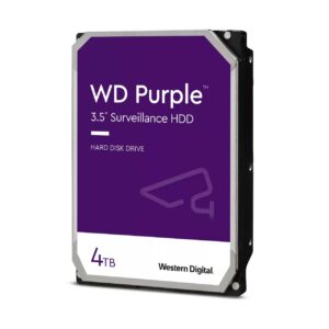 Western Digital Hdd Purple 4Tb 3,5" Sata 6Gb/S 256Mb Cache 5400Rpm