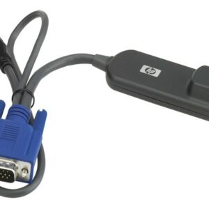 Hewlett Packard Enterprise KVM Console USB Interface Adapter cavo per tastiera, video e mouse Nero