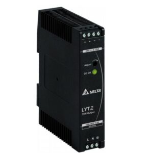 Hikvision Alimentatore 75W Industrial Power Supply, Output48V, 1.57A, Working Temp. -2070C, Din Ra