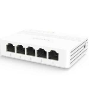 Hikvision Switch 8 Port Gigabit Unmanaged Desktop Switch 8 Gigabit Rj45 Ports, Desktop Plastic Switc