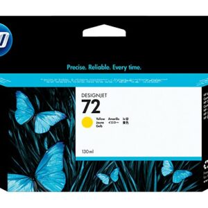 Hp Cart Ink 72 Giallo Vivera 130 Ml Per Plotter 1100/T610