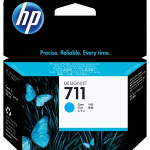 Hp Cart Ink Ciano Per Plotter T120 - T520 N. 711