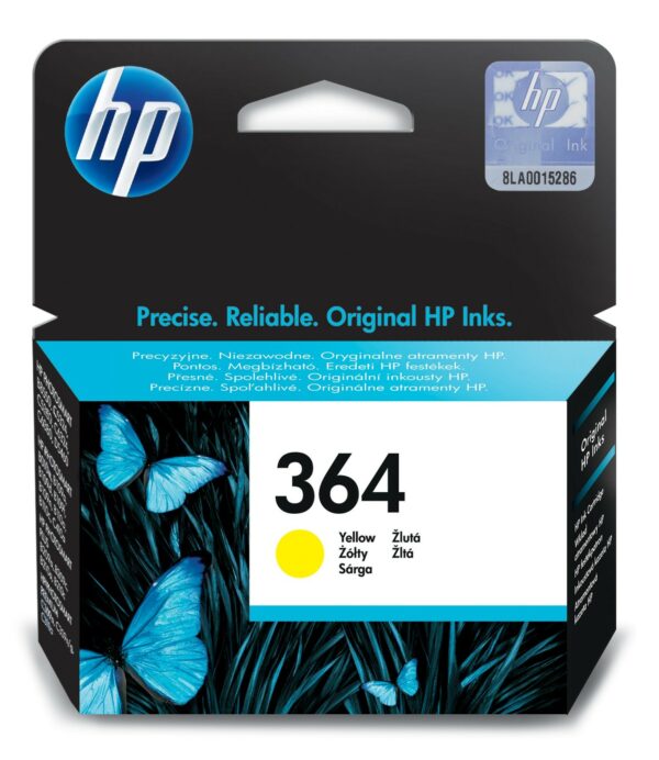 ORIGINALE HP Cartuccia d'inchiostro giallo CB320EE 364 300 pagine 3,5ml