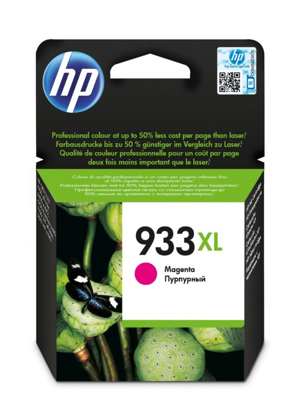 ORIGINALE HP Cartuccia d'inchiostro magenta CN055AE 933 XL 825 pagine Cartuccie d?inchiostro