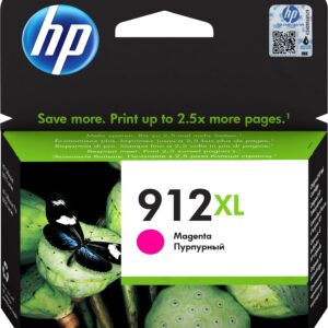 Hp Cart Ink Magenta N. 912Xl Per Officejet 8012, 8013, 8014, 8015, 8022, 8024, 8025, 8035 Ts