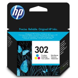 Hp Cart Ink Multicolor 302 Per Dj2130/1110 Oj3830/4650 Envy4521 Ts