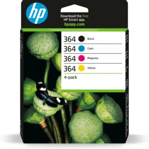 ORIGINALE HP Multipack nero / ciano / magenta / giallo N9J73AE 364 4x inchiostro HP 364: bk + c + m + y