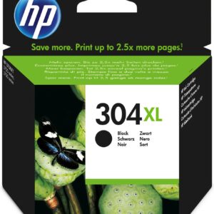 ORIGINALE HP Cartuccia d'inchiostro nero N9K08AE 304 XL 300 pagine