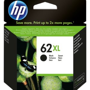 ORIGINALE HP Cartuccia d'inchiostro nero C2P05AE 62 XL 600 pagine