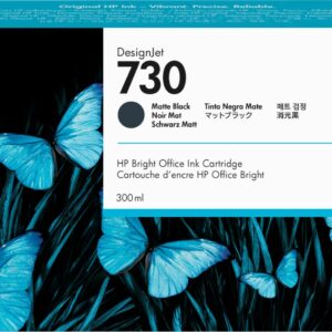 Hp Cartuccia Ink 730 Nero Opaco