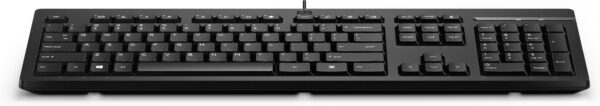 Hp Tastiera Kbd 125 Wd,Interfaccia Usb,Nero