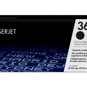 ORIGINALE HP toner nero CB436A 36A 2000 pagine