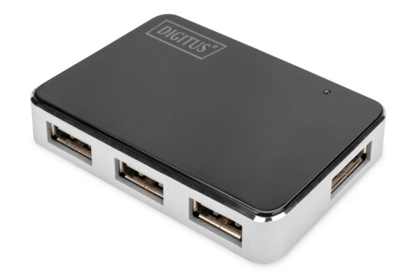 Hub 4 Porte Usb 2.0 Con Alimentatore Esterno