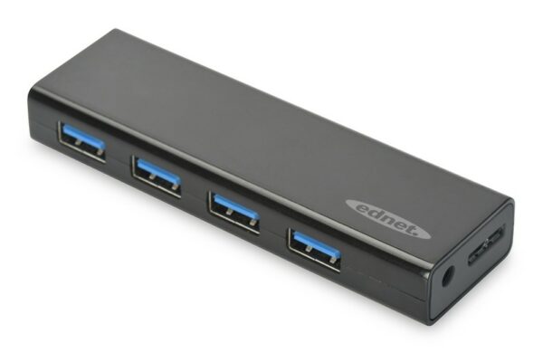 Hub 4 Porte Usb 3.0 Con Alimentatore