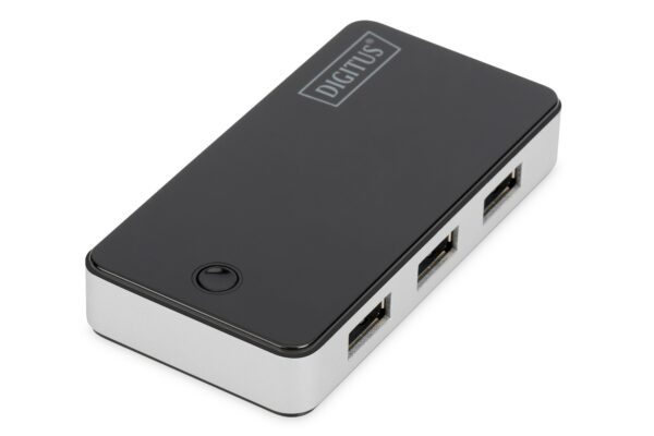 Hub 4 Porte Usb 3.0 Con Alimentatore Colore Nero