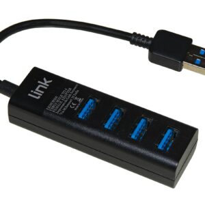 Hub 4 Porte Usb 3.0 Con Cavo Cm 15