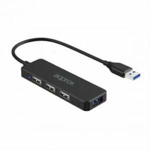 Hub USB 3.0 con 3 porte USB 2.0 e 1 porta USB 3.0 - Velocità fino a 5 Gbps - Cavo da 15 cm