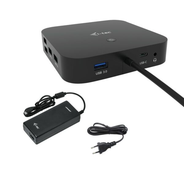 I-Tec Docking Station Usb-C Hdmi Power Delivery 100W, 2X Lcd + Charger C112W