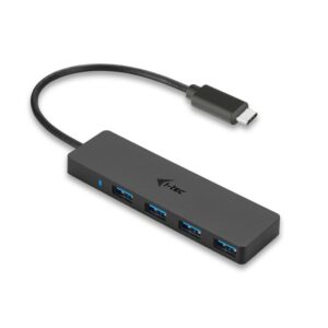 I-Tec Hub 4 Porte Usb-C 3.1 Colore Nero