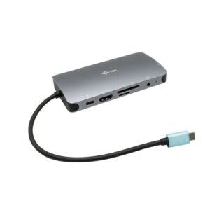 I-Tec Nano Docking Station Usb-C Hdmi-Vga Con Porta Lan, Power Delivery 100W, Rivestimento In Metallo