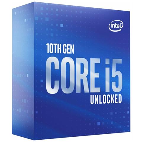 INTEL CPU 6-CORE I5-10600K 4,10GHZ 12MB CACHE SOCKET 1200