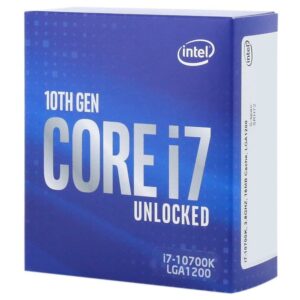 INTEL CPU 8-CORE I7-10700K 3,8GHZ 16MB CACHE SOCKET 1200 BX8070110700K