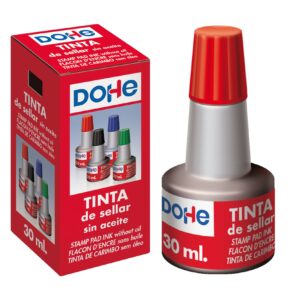 Inchiostro Dohe per Timbri 30ml - Colore Rosso