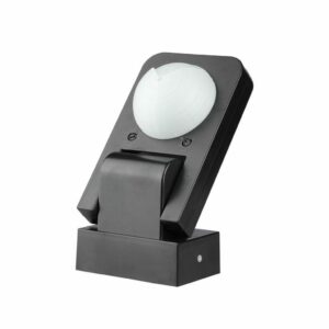 Infrared Motion Sensor Black 360° 1000W Adjustable