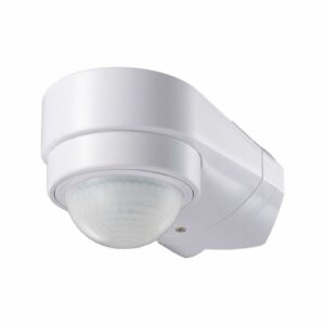 Infrared Motion Sensor White Body Adjustable For Corner