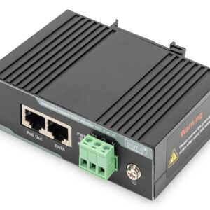 Iniettore Industriale Professionale Poe+ 802.3 Af/At Gigabit Digitus