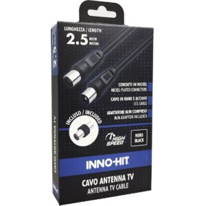 Innohit Cavo Antenna M/F 2,5 Mt Nero