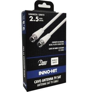 Innohit Cavo Antenna Sat Coassiale 2,5 Mt