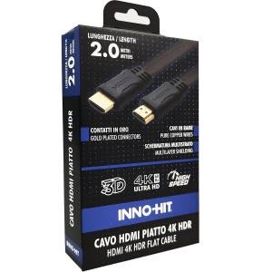 Innohit Cavo Hdmi Piatto 4K Hdr 2Mt