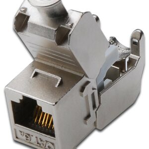 Inserto Jack Schermato Rj45 Cat 6A Toolfree