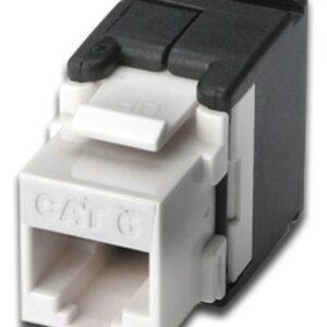 Inserto Jack Utp Non Schermato Rj45 Cat. 6 Toolfree