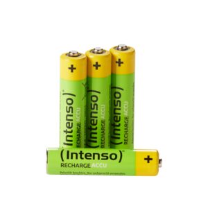 Intenso Batterie Ricaricabili Energy Eco Aaa Hr03 4Pcs Blister 1000Mah