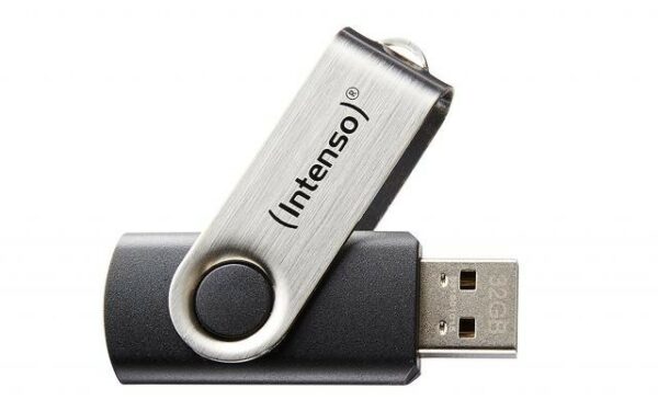 Intenso Pen Disk 64Gb Usb 2.0 Basic Line Black