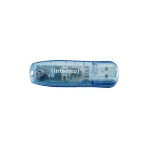 Intenso Pen Disk Rainbow Line 4Gb Blu Usb 2.0