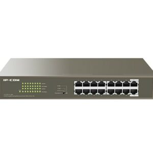 Ip-Com Switch 16-Port Gigabit Desktop/Rackmount With 16-Port Poe