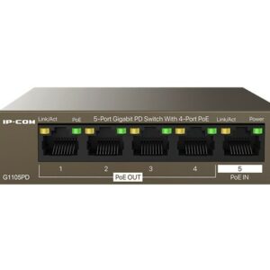 Ip-Com Switch 5 Port Poe In And Out Unmanaged