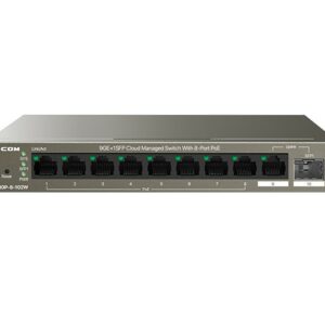 Ip-Com Switch Poe Managed L2, 10 Port, 8 Poe