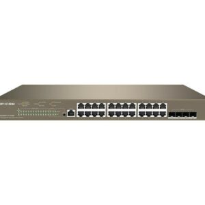 Ip-Com Switch Poe Managed L3, 28 Port, 24 Poe, 4 Sfp 10G