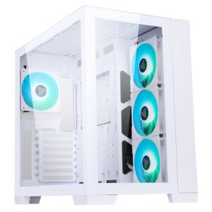 Itek Case Dark Cave - Gaming Tower, Atx, 4X12Cm Argb Fan, 2Xusb3, Type-C, Side  Front Panel Temp Gl