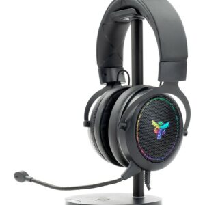 Itek Cuffie Gaming 7,1 Virtuale, Contr.Volume, Rgb, Led, Usb, Mic Removibile