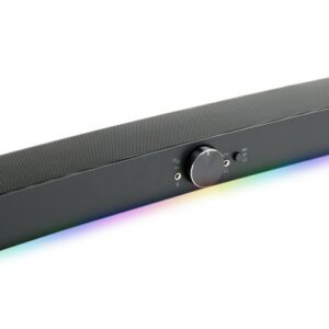 Itek Gaming Soundbar, Rgb, Bluetooth, Jack 2X3.5Mm, Uscita Mic E Cuffie